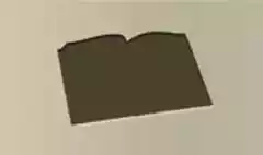 Book silhouette