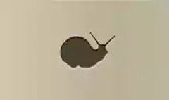 Snail silhouette