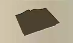 Book silhouette