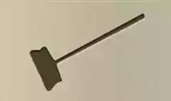 Bristle Broom silhouette
