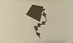 Kite silhouette