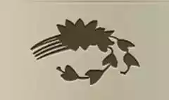 Kanzashi Comb silhouette