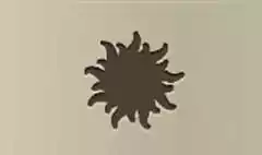 Sun silhouette
