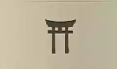 Torii silhouette