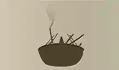 Incense Holder silhouette
