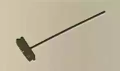 Bristle Broom silhouette