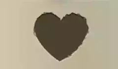Heart silhouette