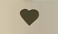 Heart silhouette
