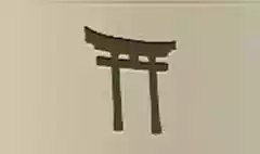 Torii silhouette