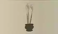 Incense Holder silhouette