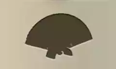 Hand Fan silhouette