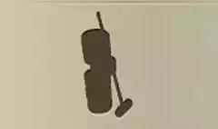 Daruma Otoshi Game silhouette