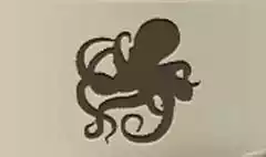 Octopus silhouette