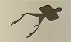 Kite silhouette
