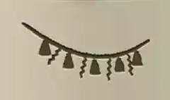 Shimenawa Rope silhouette