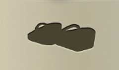 Geta Sandals silhouette