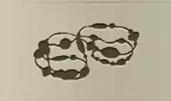 Beads silhouette