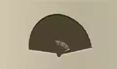 Hand Fan silhouette
