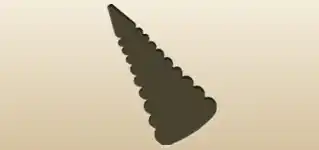 つみかさねリングのシルエット