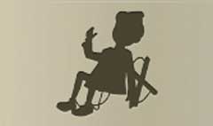Puppet silhouette