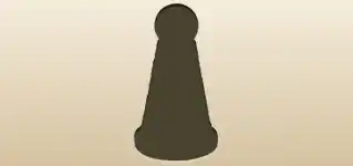 つみかさねリングのシルエット