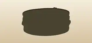 太鼓のシルエット
