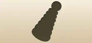 つみかさねリングのシルエット